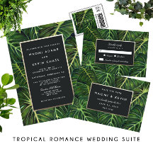 Tropical Romance Wedding Suite