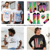Animals on Unisex & Men's Clothing