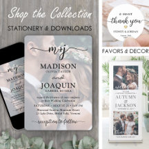 Wedding Celebration • Simple Script Typography