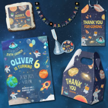 Space theme birthday 