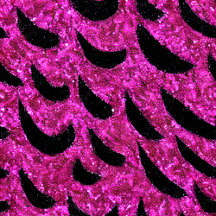 Black and Purple Glitter Animal Print Pattern