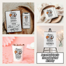 Born 2 Ball | Sports Themed Boy 2nd Birthday Party