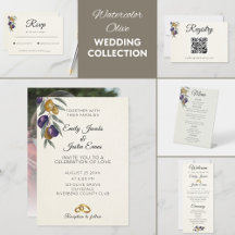 Simple and Elegant Olive Wedding Collection