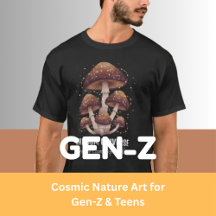 Cosmic Nature Art for Gen-Z & Teens