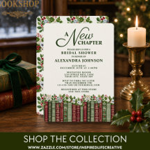 A New Chapter Christmas Bridal Shower Collection