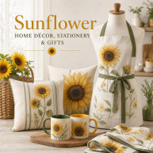 Sunflower Home Decor / Gifts