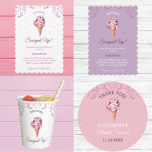 SHE'S BEEN SCOOPED UP BRIDAL SHOWER