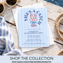She's A Catch Lobster Bachelorette Party Supplies