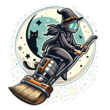 Turbo Witch: Spooky Speed on Halloween Night!
