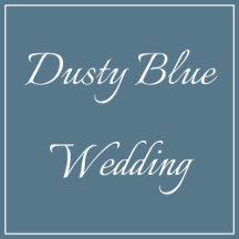Dusty Blue Wedding 