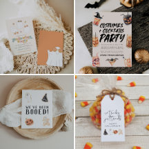 Halloween Invites, Games, Signs, & More