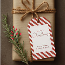 Christmas Matching Stickers, Gift Tags & Labels