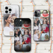 Modern Multi Photo Phone Case Collection