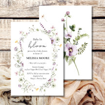 Wild Flower Blooms Themed Designs