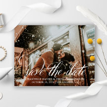 Save The Date Photo Postcards