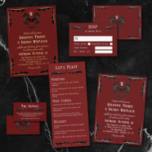 Fantasy Dragon-Themed Wedding