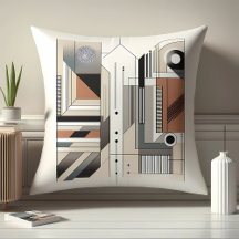 contemporary living style/ Kissen und Decken