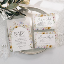 Spring Wildflower Baby Shower
