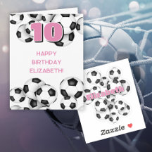 Soccer birthday celebration