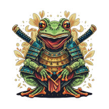 Samurai Frog Warrior