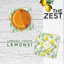 Refreshing Lemony Lemon Tree Pattern Gifts