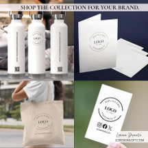 Black & White Promotional Business Logo Templates