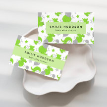 Green Elephants Business Cards Collection