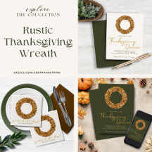 Elegant Thanksgiving Wreath
