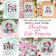 Pink and Mint Green Christmas
