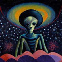 1940's Psychedelic Alien Collection