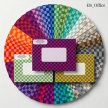 Modern Checkerboard Mailing Envelopes 
