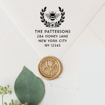 Christmas Holiday Return Address Self-Inking Stamp