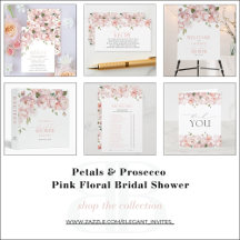 Petals & Prosecco Pink Floral Bridal Shower