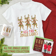 All the Jingle Ladies Funny Christmas Set