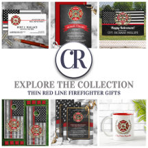 Thin Red Line - Fire Fighter Gifts