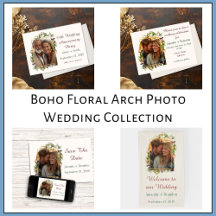 Boho Floral Arch Photo