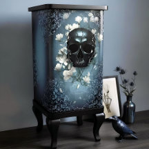 Decoupage Tissue Noir Bloom Relics