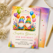 Whimsical Lavender Sage Gnome Birthday Party