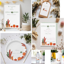 Locally grown baby shower