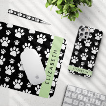 White Paws, Green - Home Decor Collection