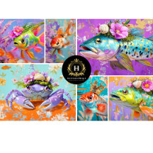 💃Small Project Junk Journal Decoupage Paper