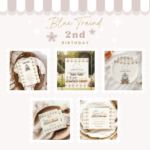 Convites Segundo aniversário do comboio