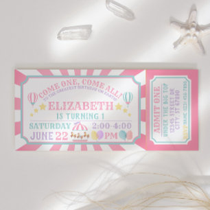 Carrossel Circus Carnival Aniversário Camisa Paste