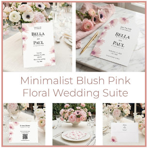 Convites Elegante Rosa Bege Floral Arte Refinada Casamento
