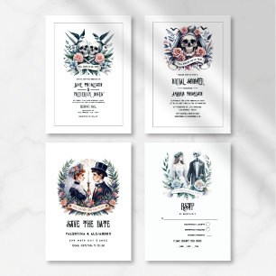 Convites "Até a morte nos separe" Casamento