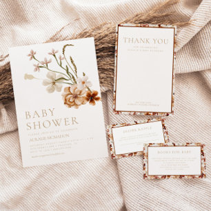 Cartão De Informações Jogo de Fralda Floral Russo Wilom Raffle