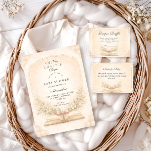 Convites História Começa Chás de Bebê