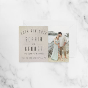 Convites Boas-vindas ao Casamento Itinerário de Folha Metál