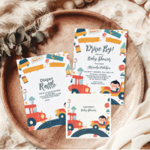 Prato De Papel Chá de fraldas de Carros de Veículos Divertidos