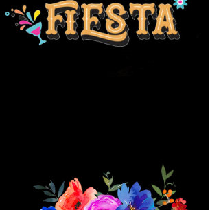 Convites Colorida Watercolor Florals Fiesta Casal Chá